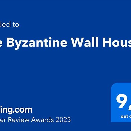 The Byzantine Wall House Isthmia Dış mekan fotoğraf